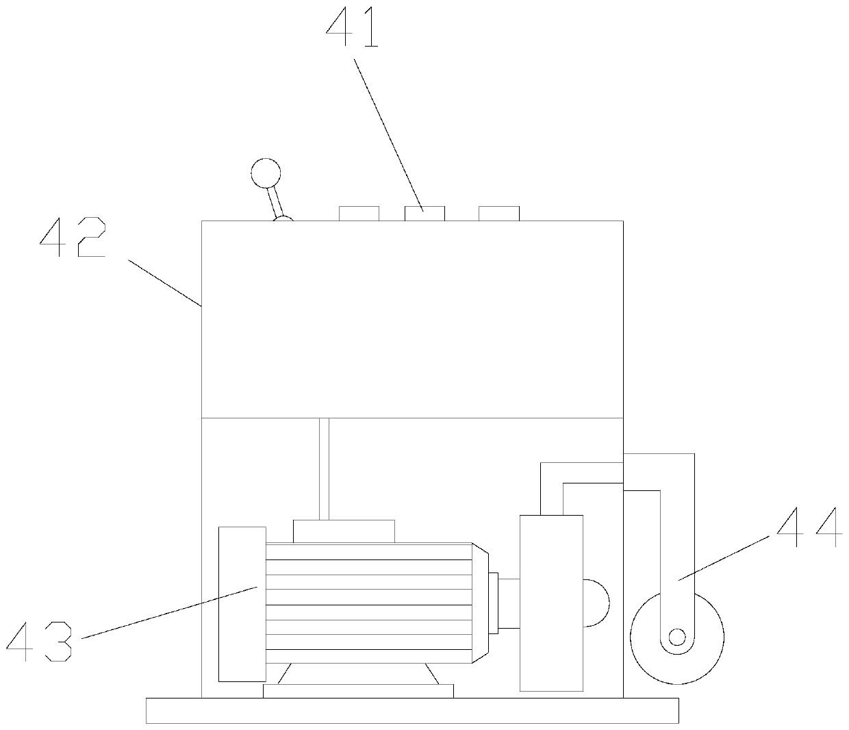 Cyclic-spraying spray truck for green belt construction