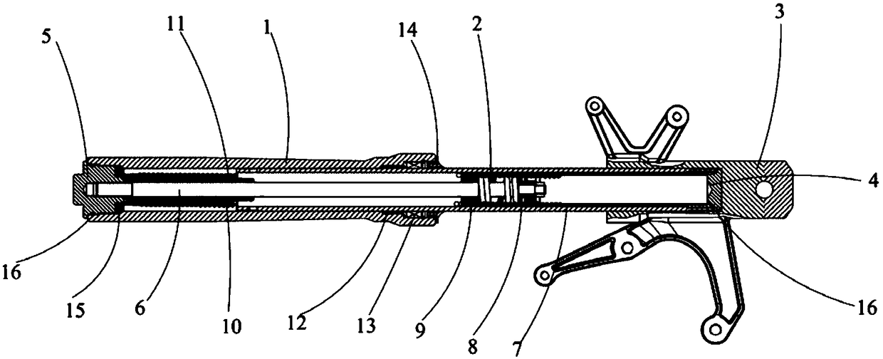 Inverted front shock absorber