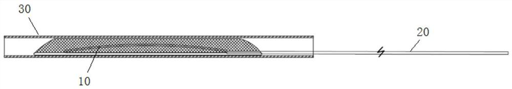 Embolus redirector and conveying device thereof