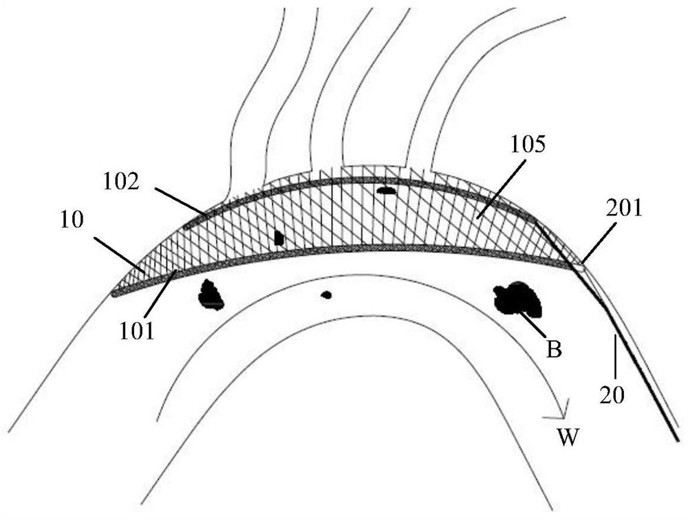 Embolus redirector and conveying device thereof