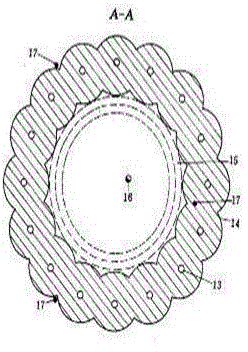 None-full-depth freezing method for penetrating through ultra-thick water-rich bed rock in shaft deepening