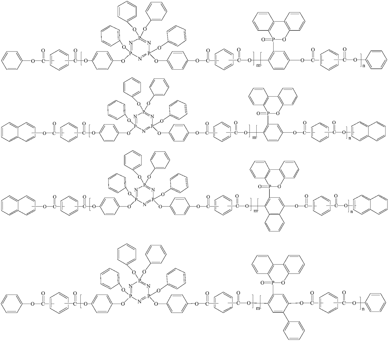 Phosphorus-containing active ester and halogen-free composition thereof, and copper-clad laminate