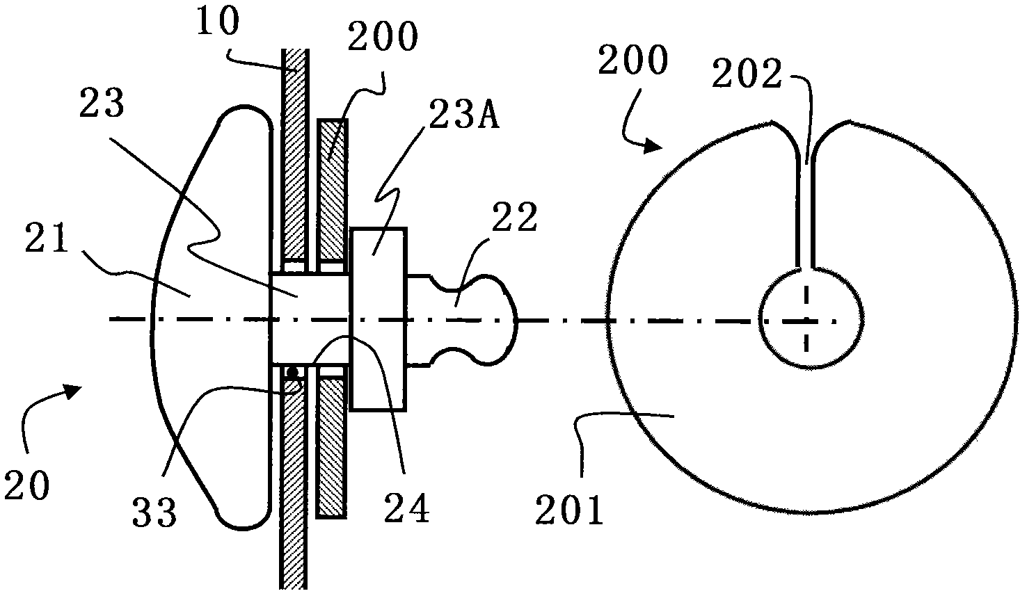 Electrocardiogram measuring electrode holder and electrocardiograph