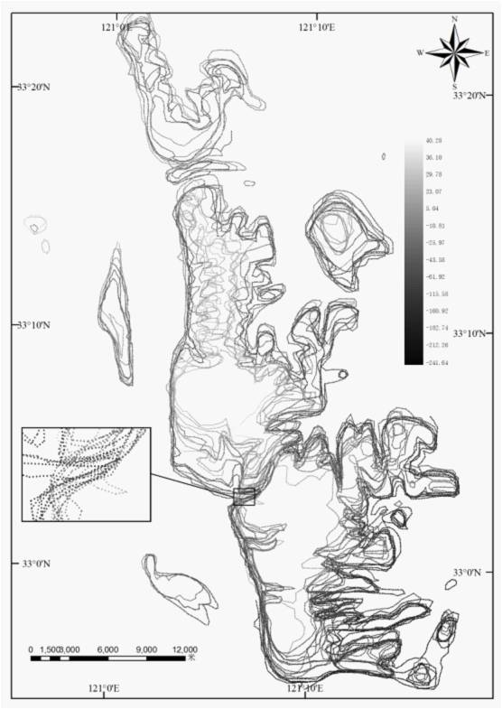 Medium-resolution remote sensing image discrete point DEM (Digital Elevation Model) construction method based on medium value filtering