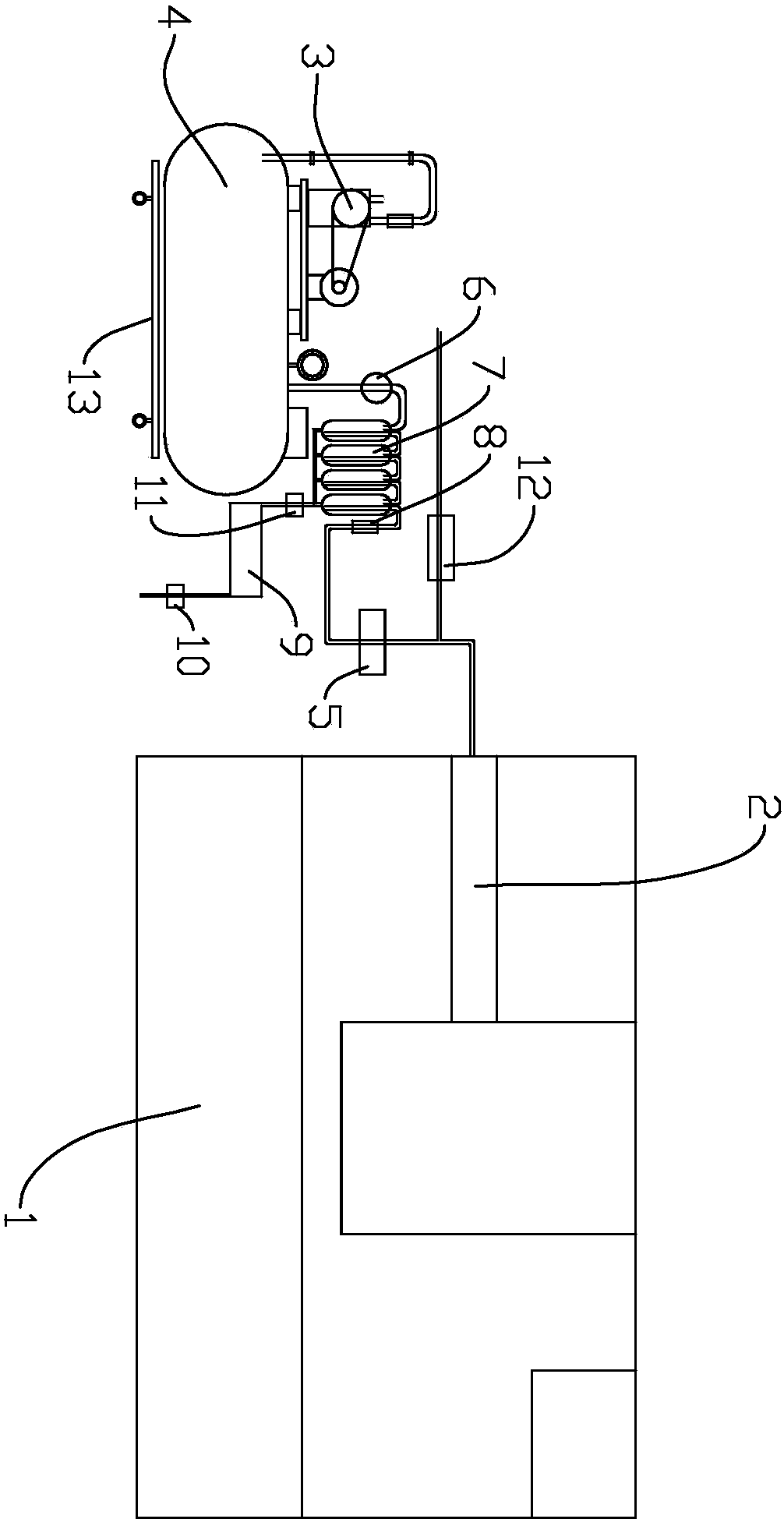 A CNC lathe with a vacuum suction cup