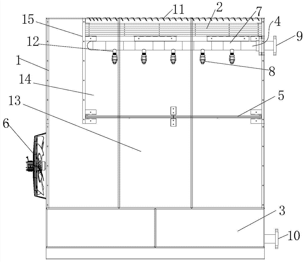 Condensing tower