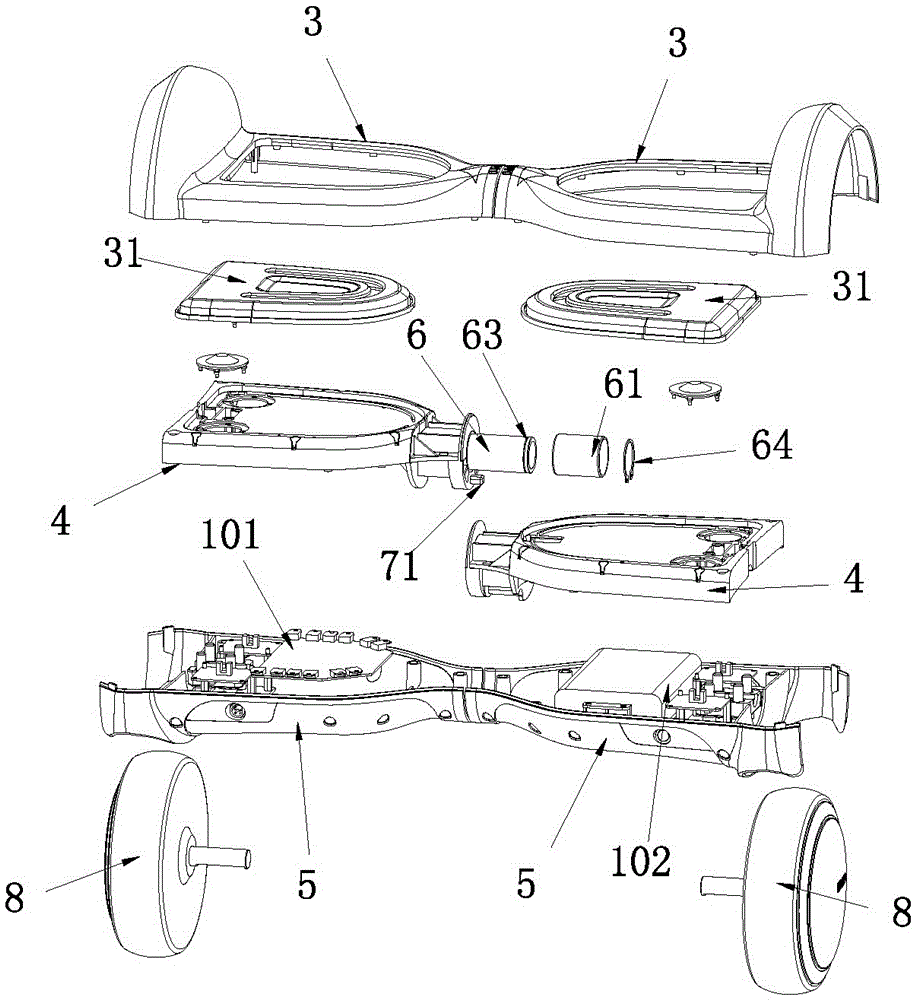 Balance toy car