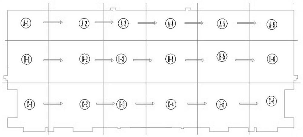 Foundation pit earthwork construction method for civil air defense engineering