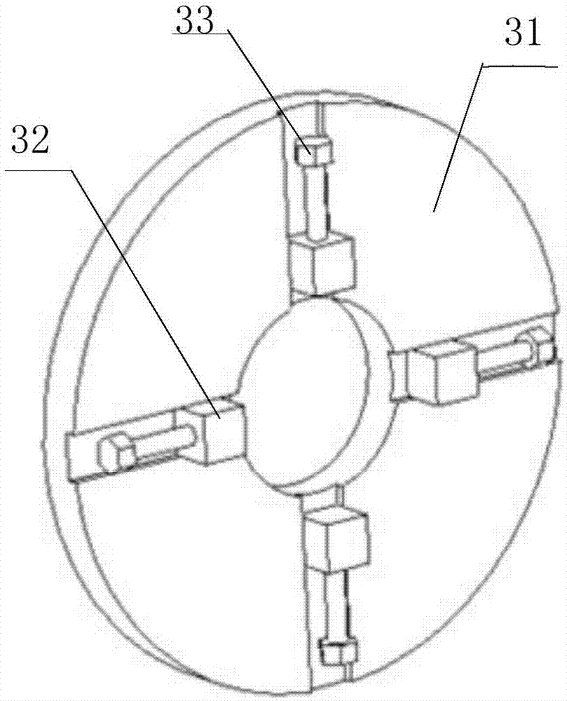 Alignment method and device for machining of inner cavity of taper workpiece