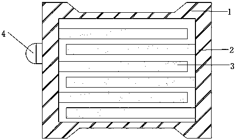 Surface treatment method for inhibiting overplating of electronic ceramic element and electronic ceramic element