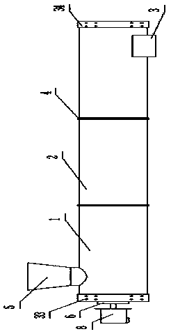 Yak feed feeding device