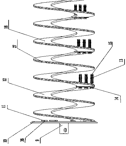 Yak feed feeding device