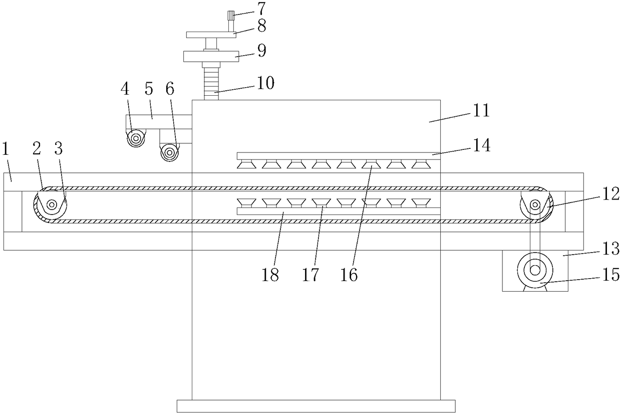 Efficient reshaping and blow-drying machine