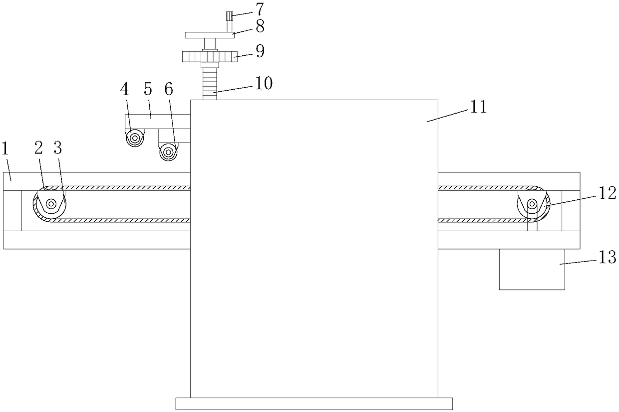 Efficient reshaping and blow-drying machine