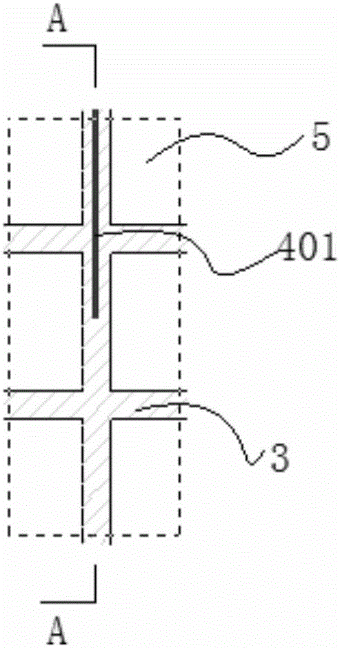 Partially-prefabricated assembled rear-stacking hollow floor