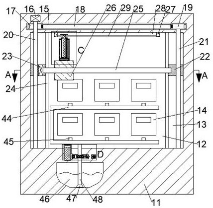 Fire extinguishing electric meter box capable of automatically uploading data