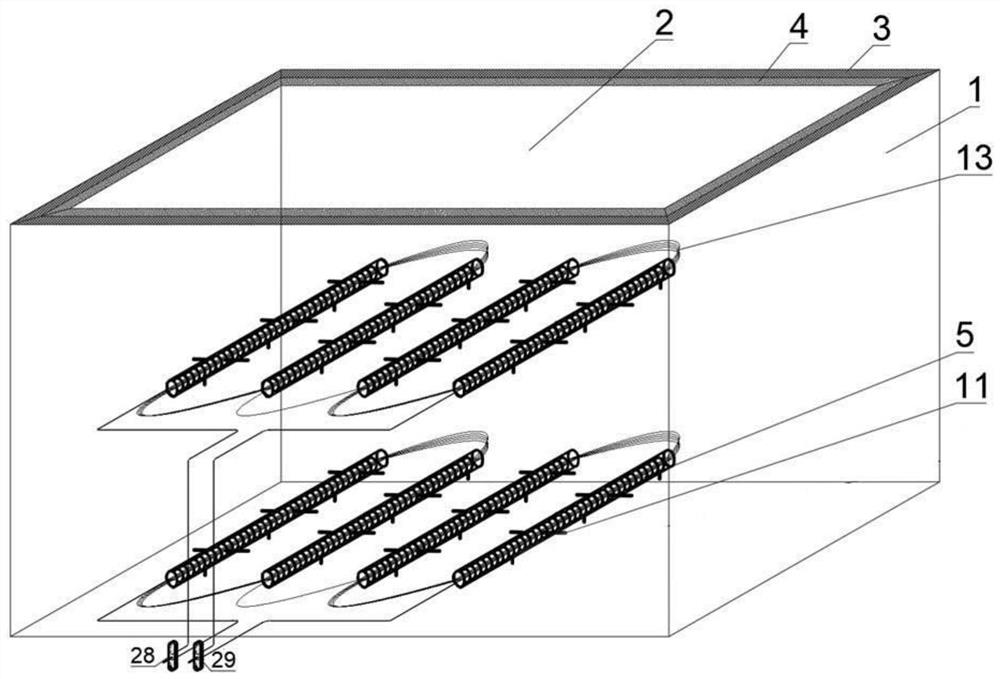 Experimental method for casing heat mining with phase change thermal storage materials