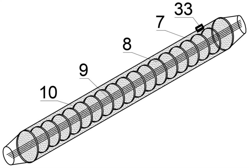 Experimental method for casing heat mining with phase change thermal storage materials