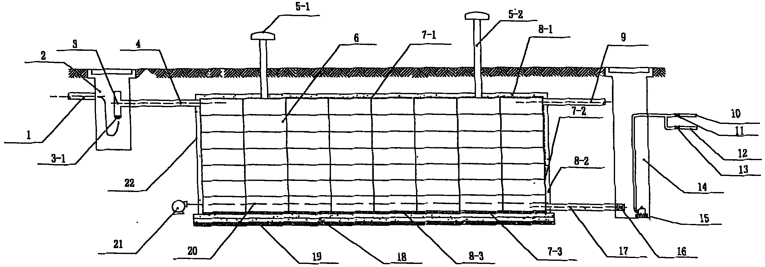 Plastic module combination water pool