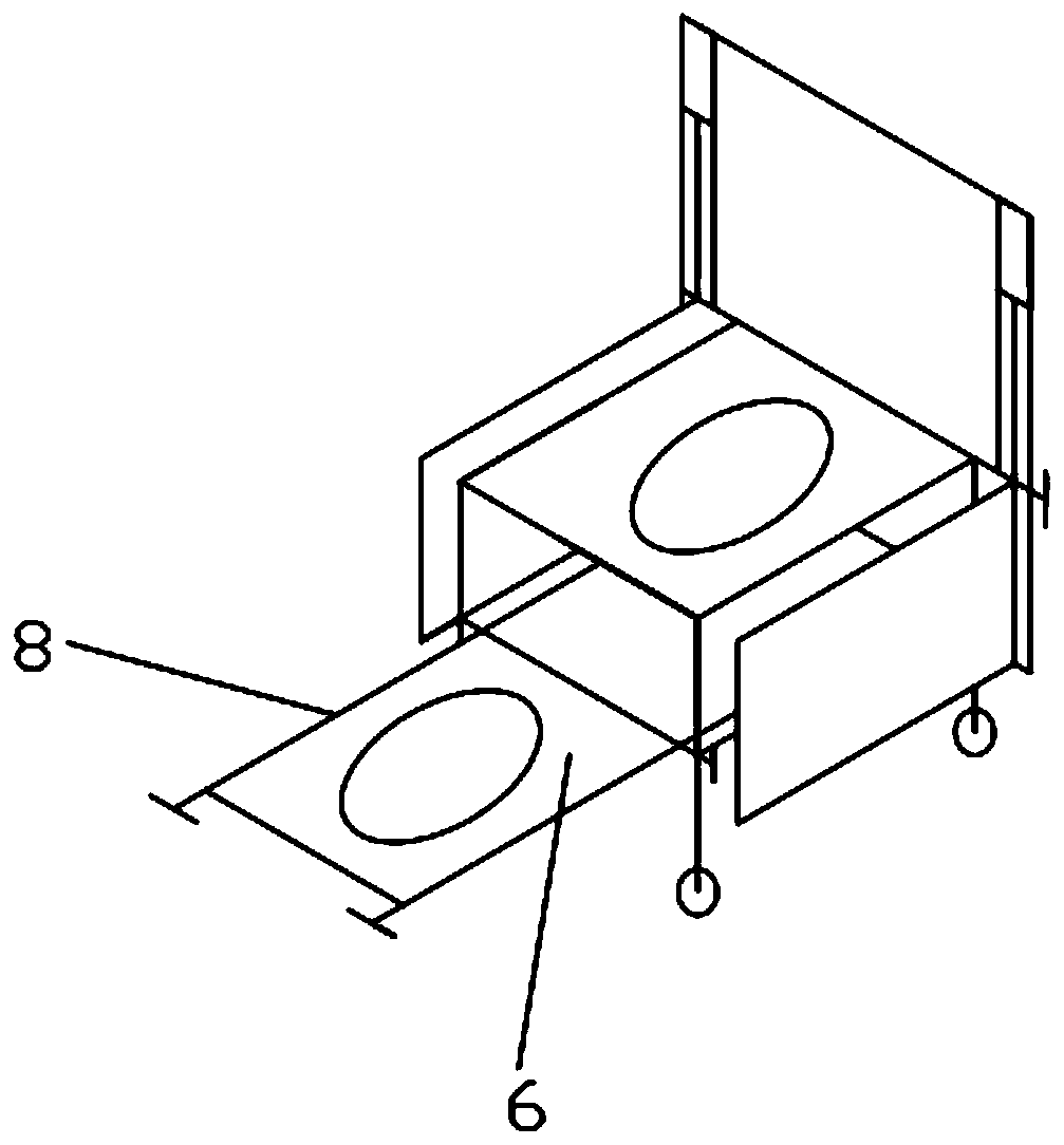 Movable multipurpose fumigating and washing chair