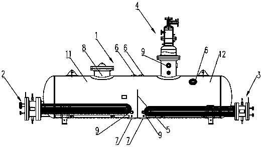 Reactor for hydrolysis of urea