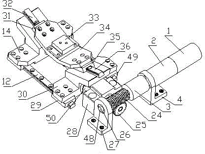 Material micro-mechanical property biaxial tension-fatigue test system and test method thereof