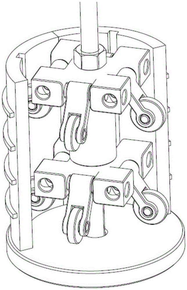 Cylinder sleeve dismounting device