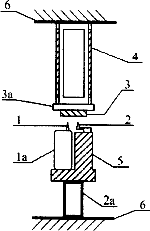 Double probe same-point measurement scanning probe microscope