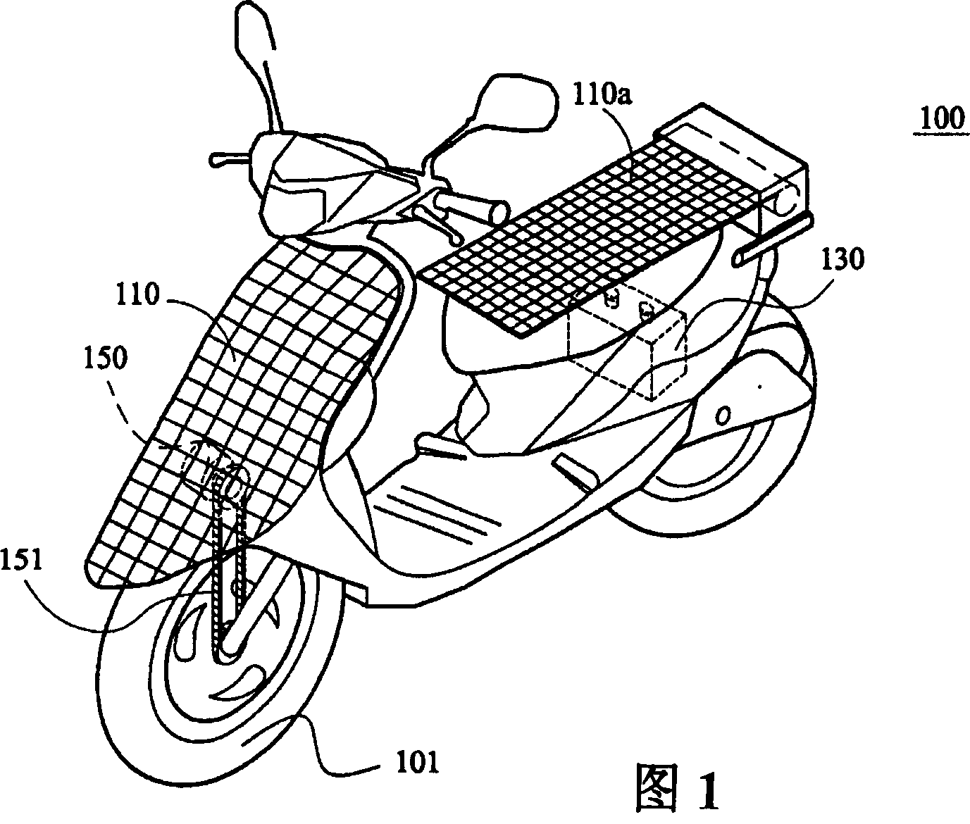 Oil-electric mixing power control system and method for motorcycle