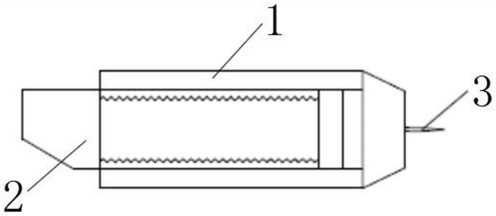 Double-blade grafting method for elaeagnus mollis