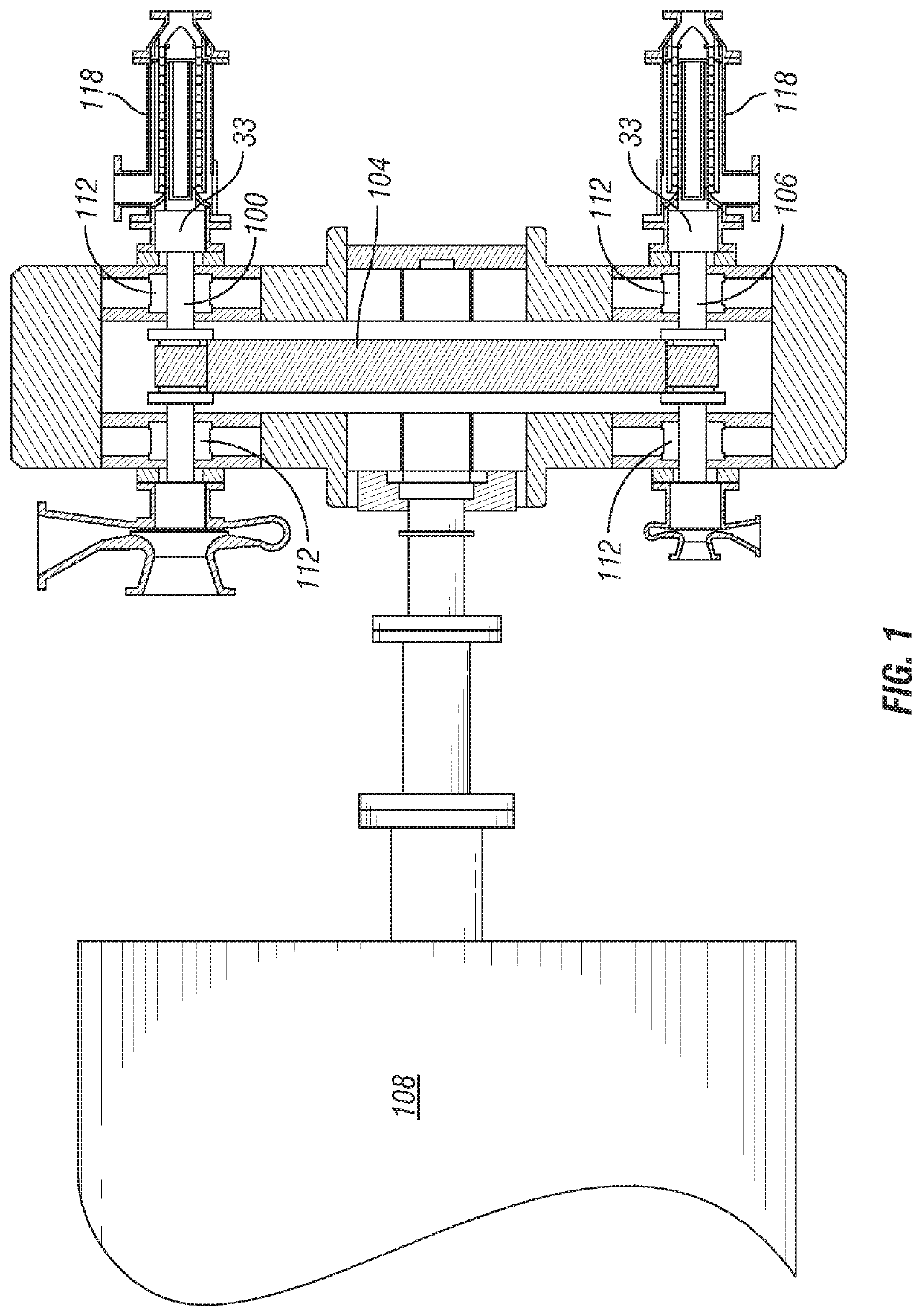 Compact Axial Turbine for High Density Working Fluid