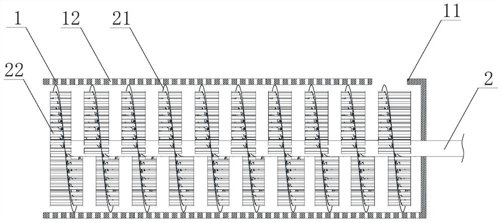 Cleaning rod, cleaning device and cleaning method for traditional Chinese medicinal materials