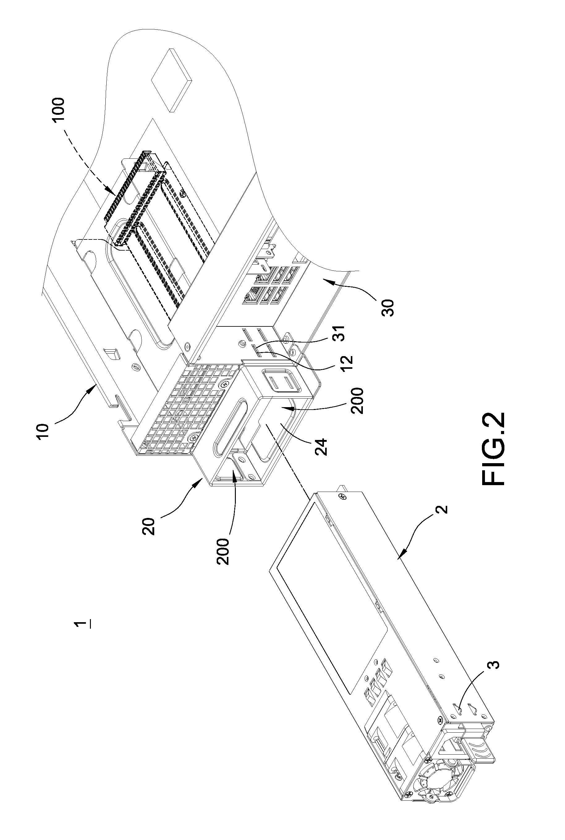 Expandable server case