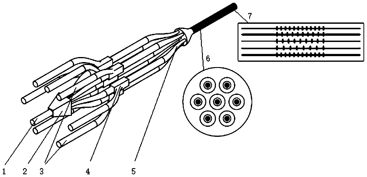 Multi-core multi-rare earth doped ultra-wideband optical comb light source