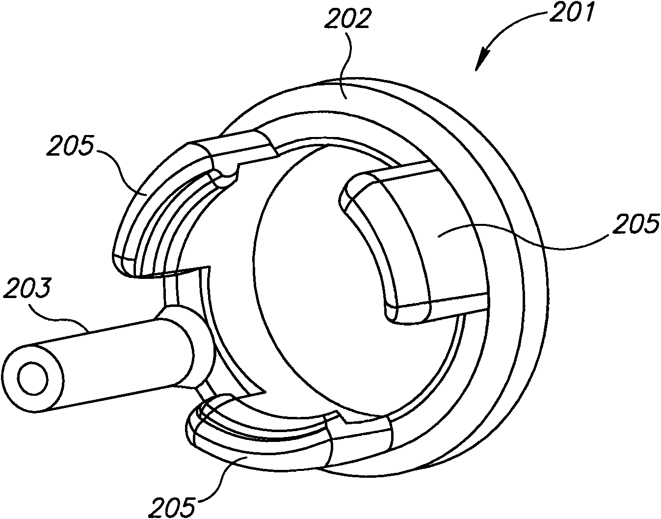 Endoscopic device with fluid cleaning