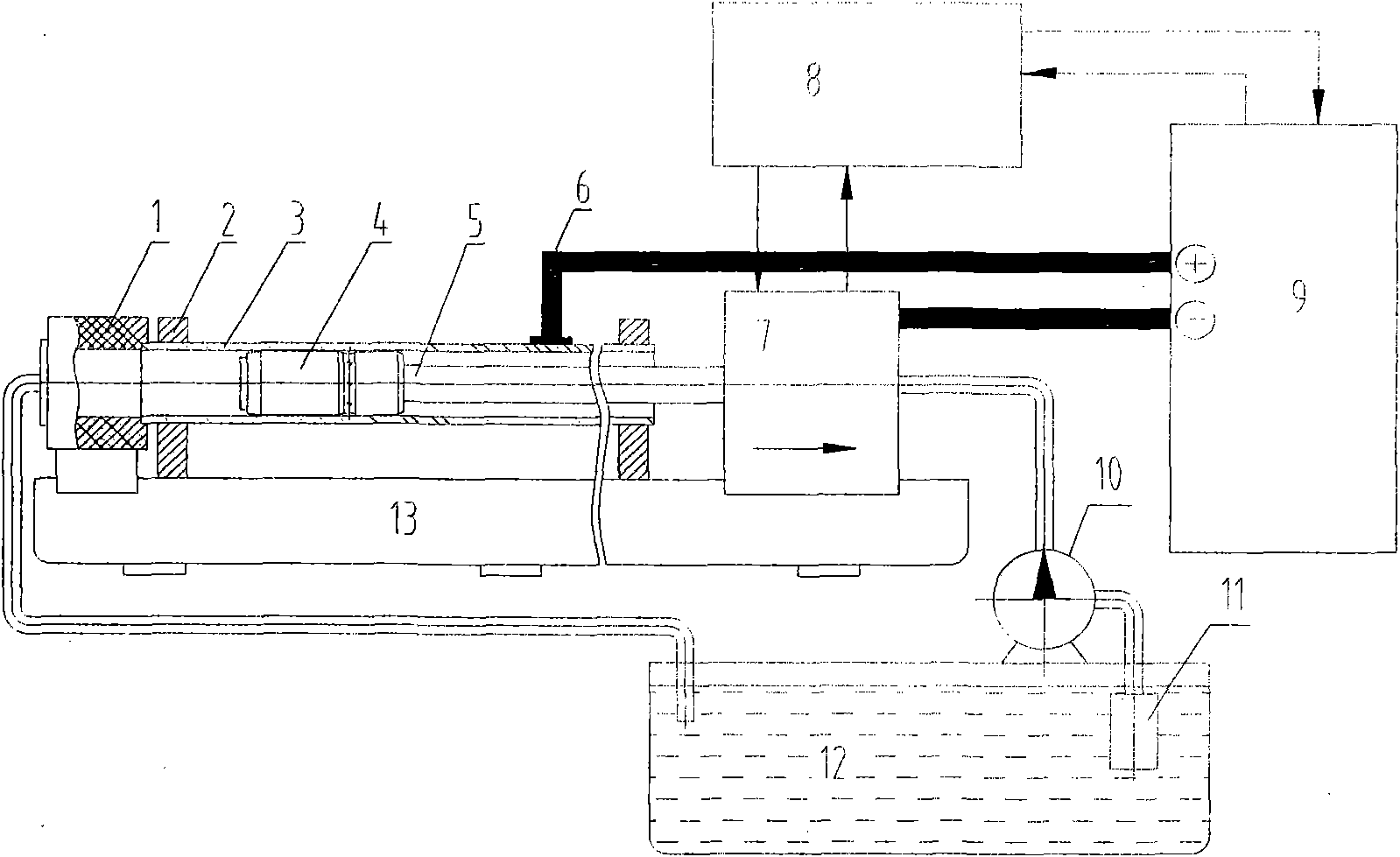 Preparation method and equipment of screw drill inside spin pre-outline stator