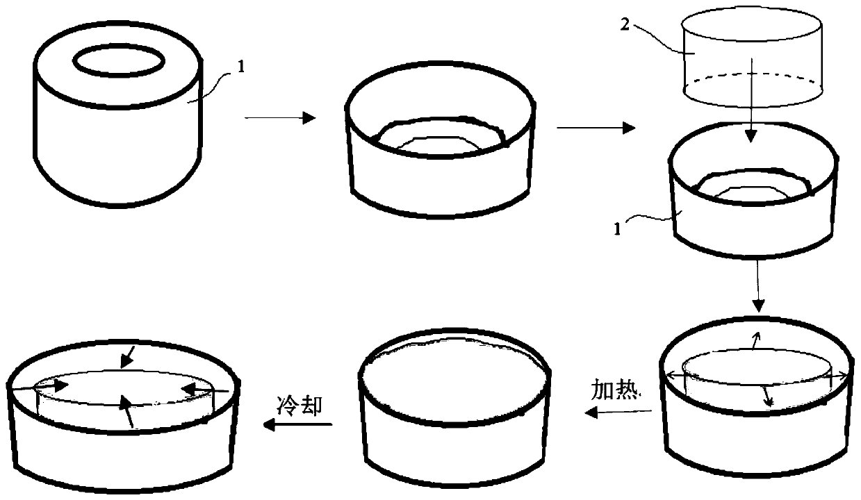 Motor outer rotor magnetic pole protection layer forming method