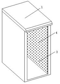 Intelligent rice storage vat convenient to install