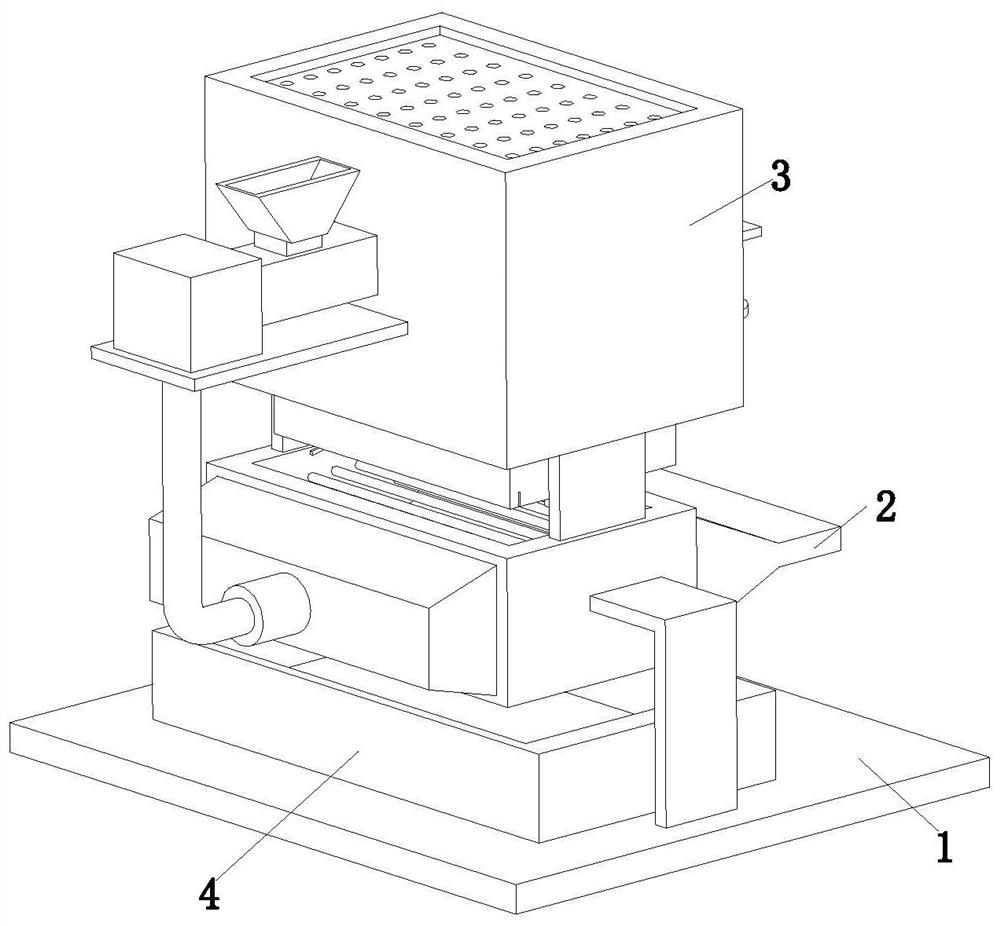 Carbon nanotube manufacturing automatic processing machine and processing method