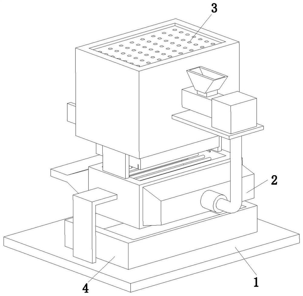 Carbon nanotube manufacturing automatic processing machine and processing method