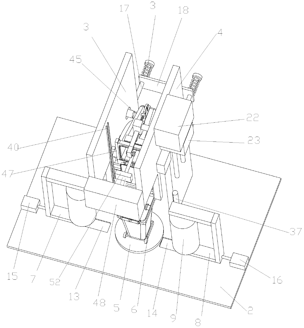 Dustbin cleaning device