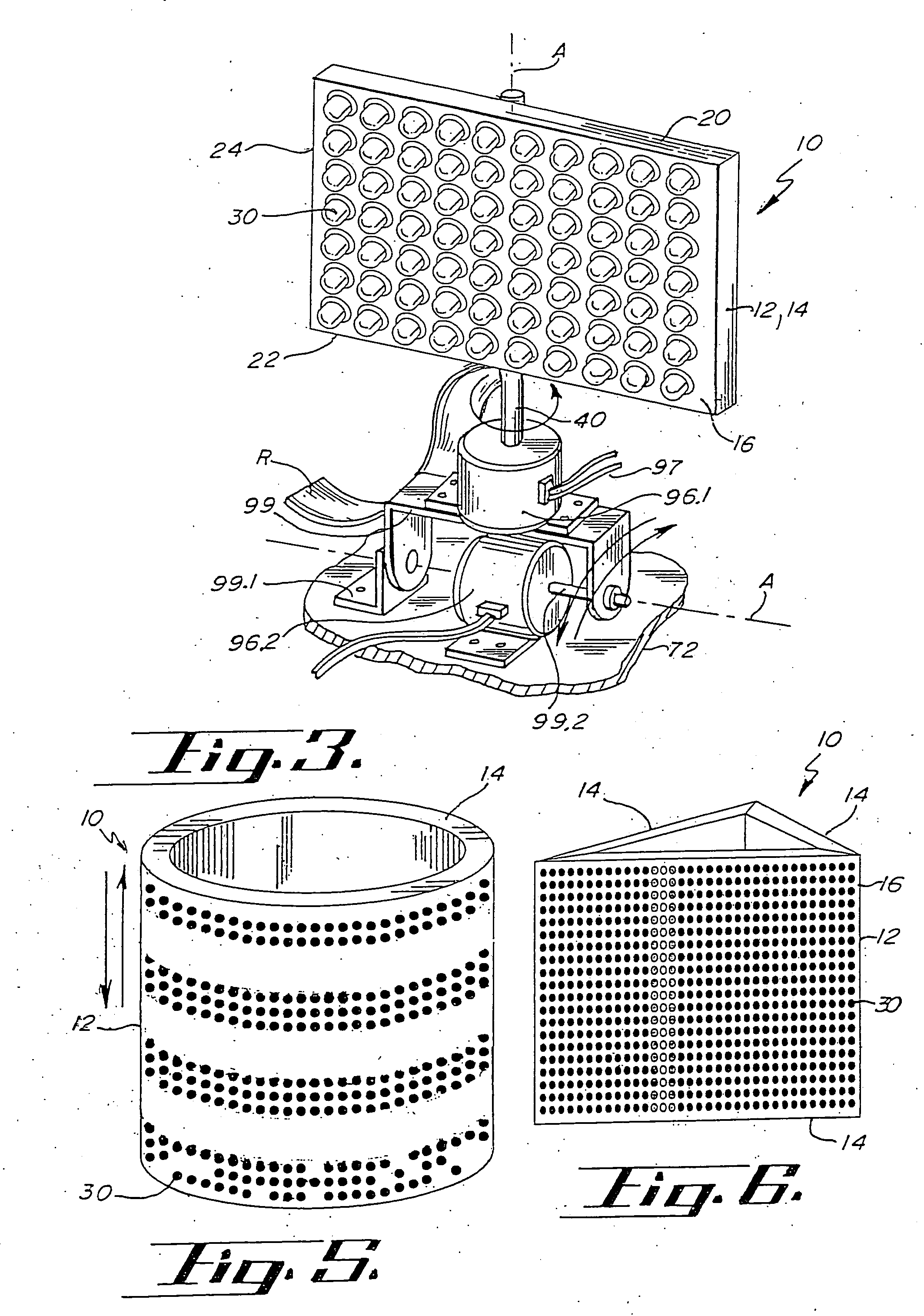 Warning signal light bar