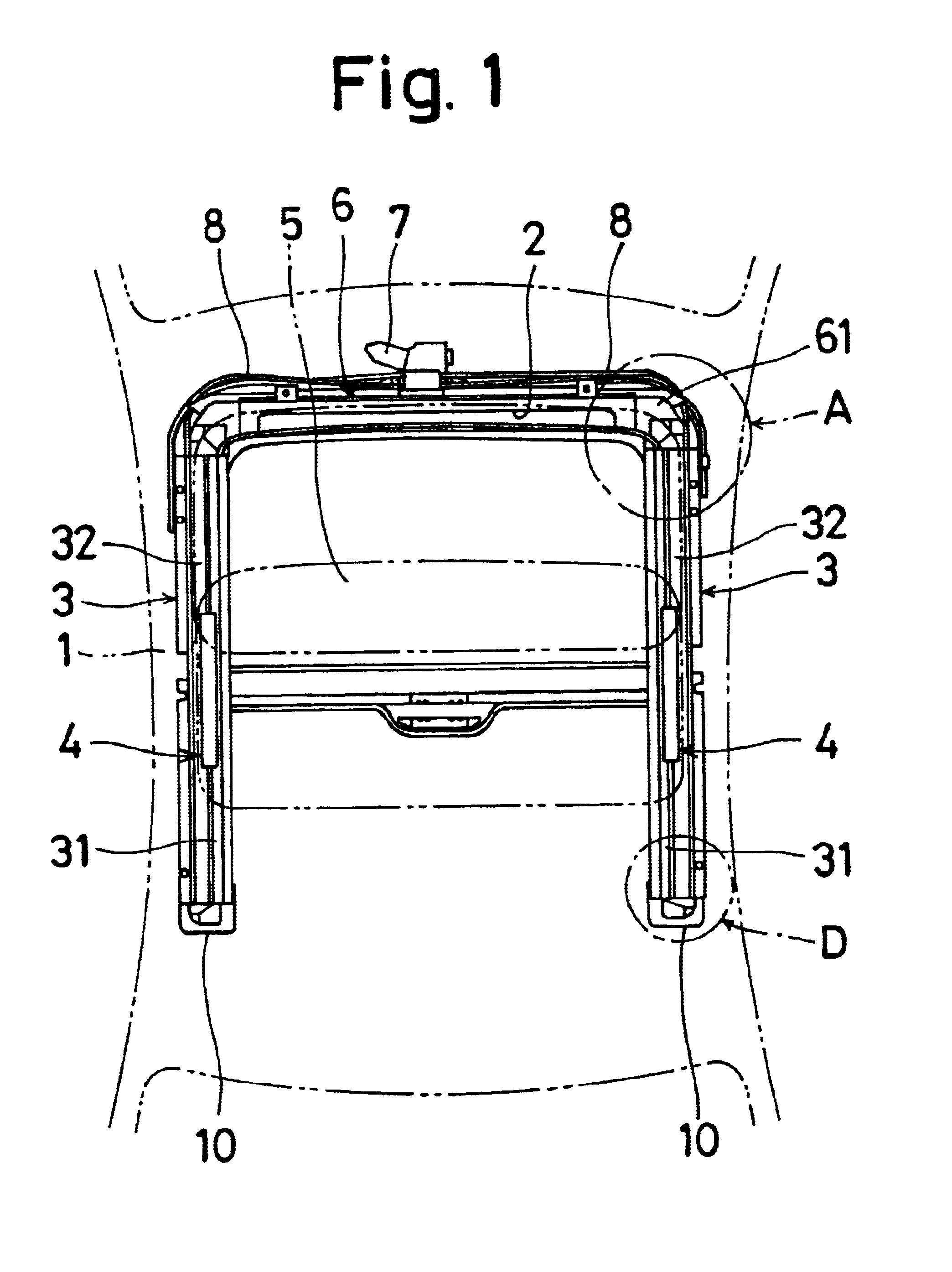 Sunroof device