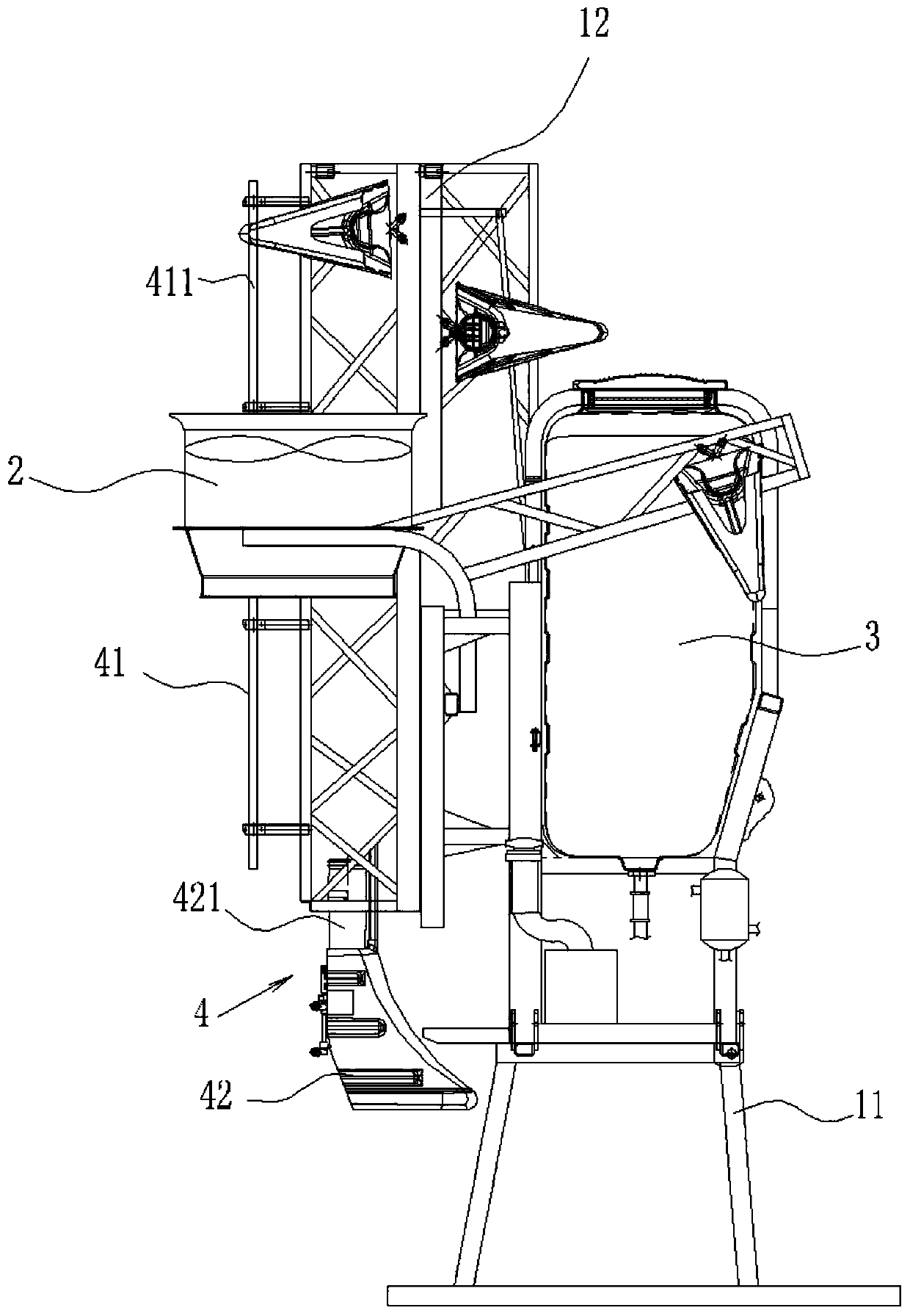 Cotton spraying machine