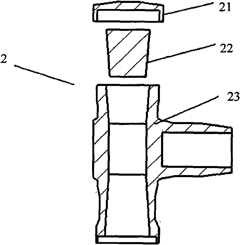 Box-type transformation unit comprising bus connecting devices