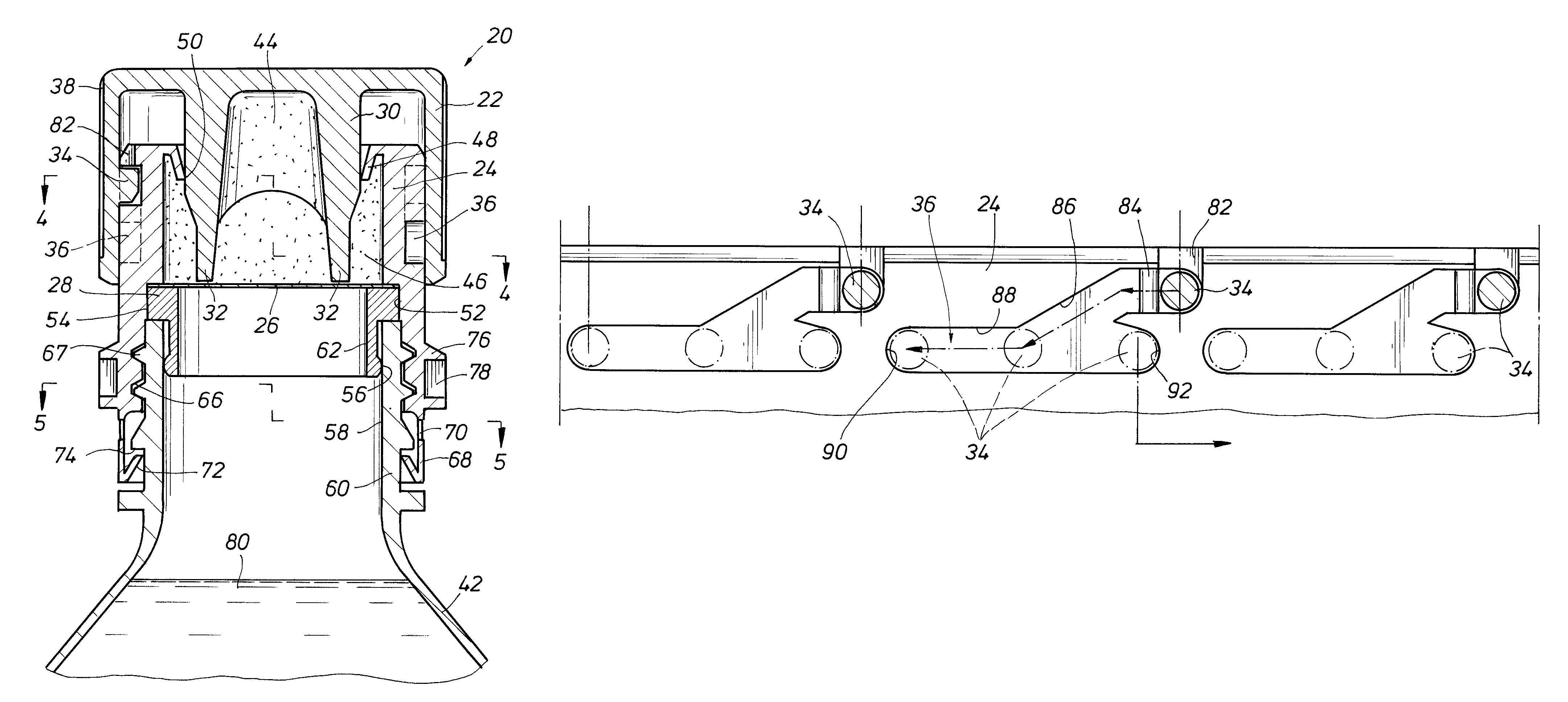 Aqueous solution of an analgesic and a dispenser therefor