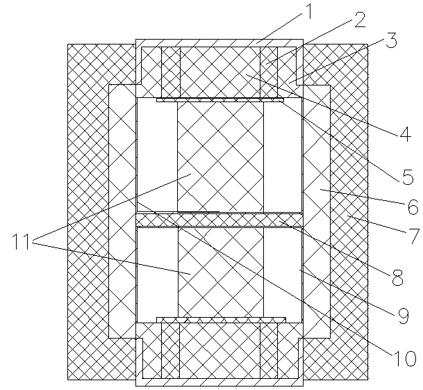 Diamond synthesis device with super-large cavity