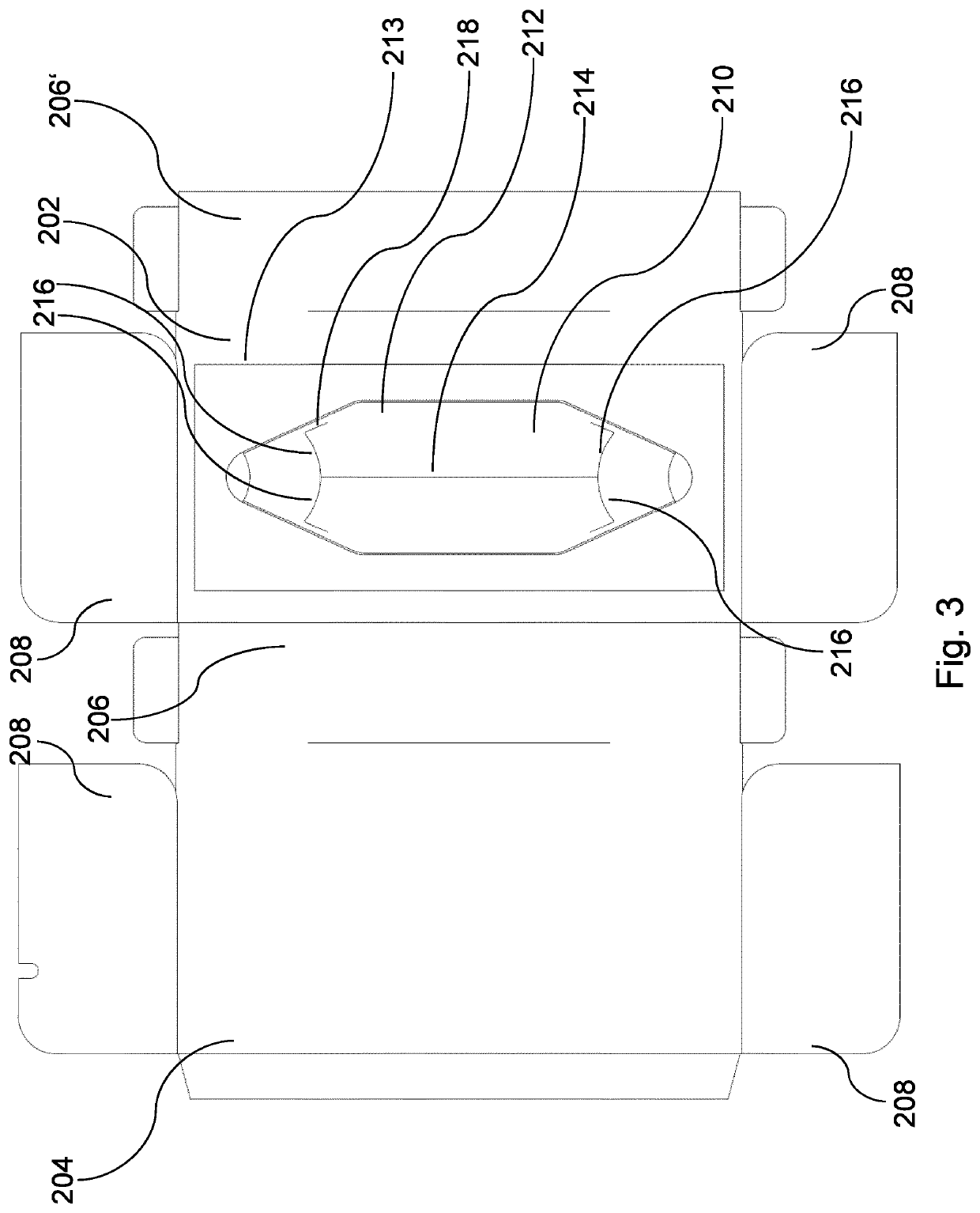 Dispensing box comprising a stack of sheet products