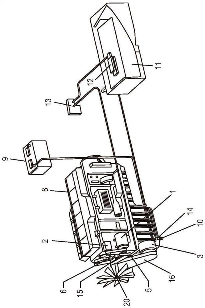 Thermal management of hybrid commercial vehicles using a dynamic heat generator