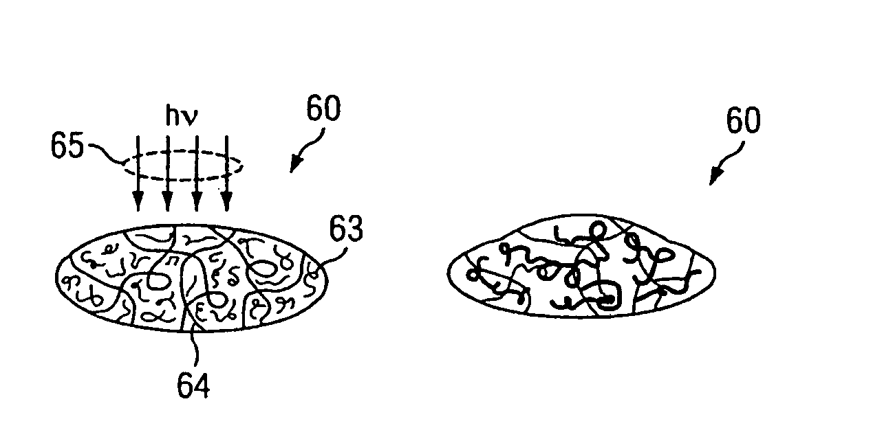 Light adjustable multifocal lenses